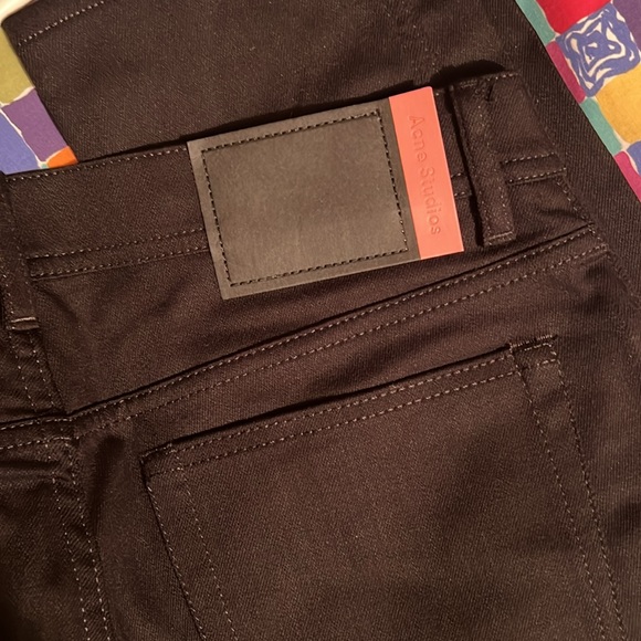 ACNE STUDIOS BLACK NORTH STAY JEANS - Picture 5 of 7